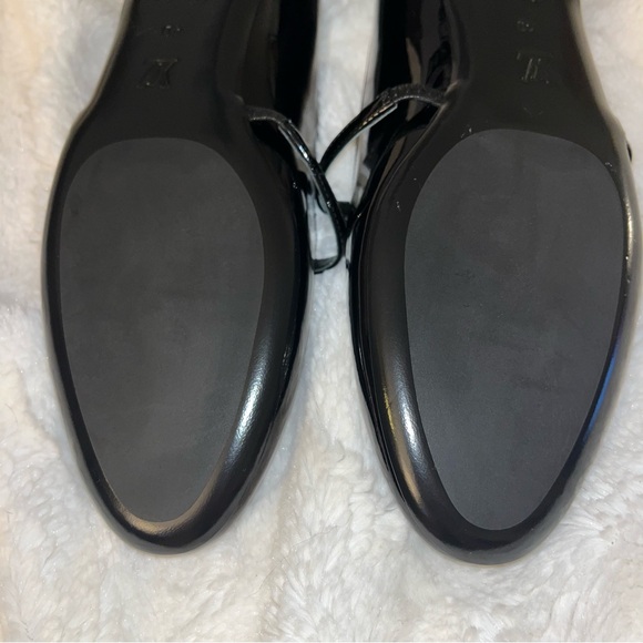 Louis Vuitton Uniformes black paten Mary Jane ballet flats size 40 - Picture 7 of 9